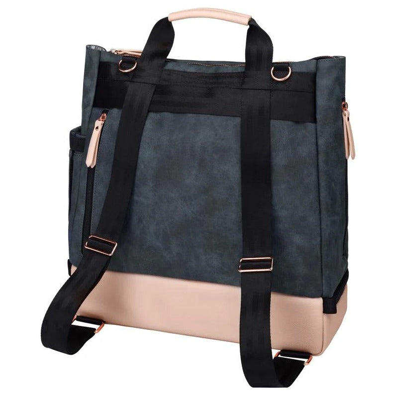 Indigo & Blush Pivot Backpack/Diaper Bag