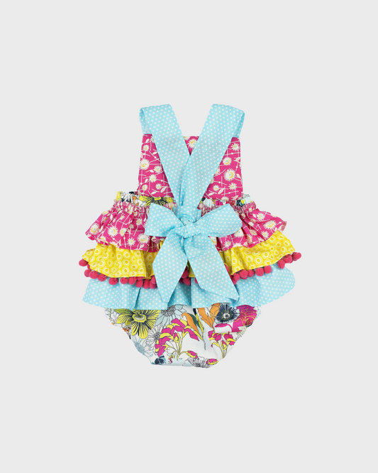 Multi Garden Print Sunsuit