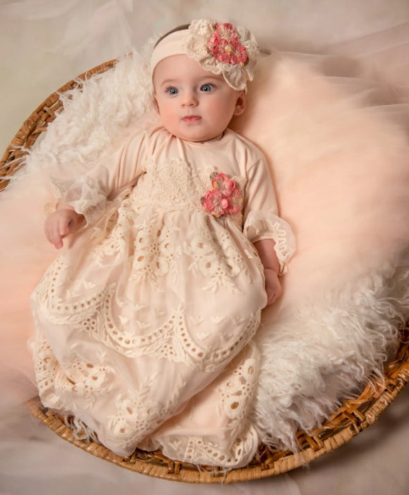 Peach HB with Lace Peach HB with Lace