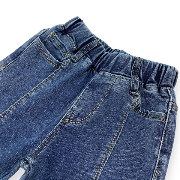 girls floral sweatshirt set, embellished flare jeans, 2pc kids denim outfit Expressions Boutique NY, girls boutique clothing Woodbury NY, retro flower cloud print outfit for kids