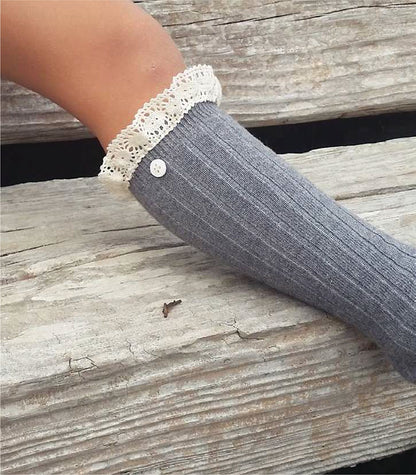 Knee socks w Lace