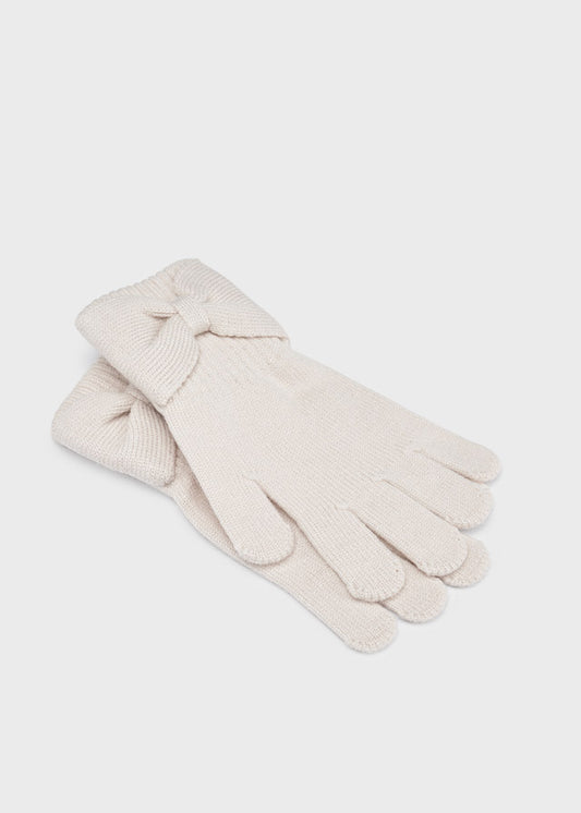 Ivory Knit Gloves