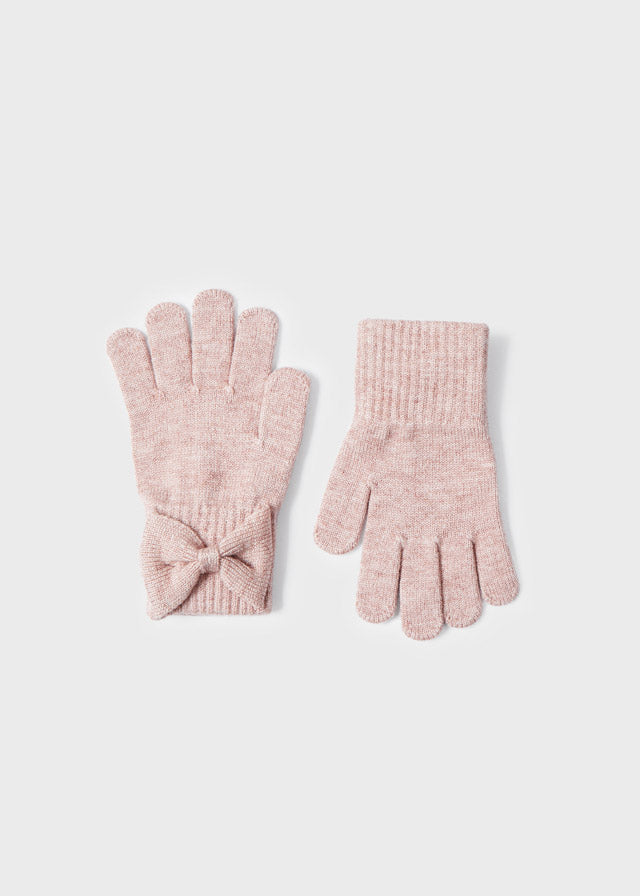 Rose Knit Gloves