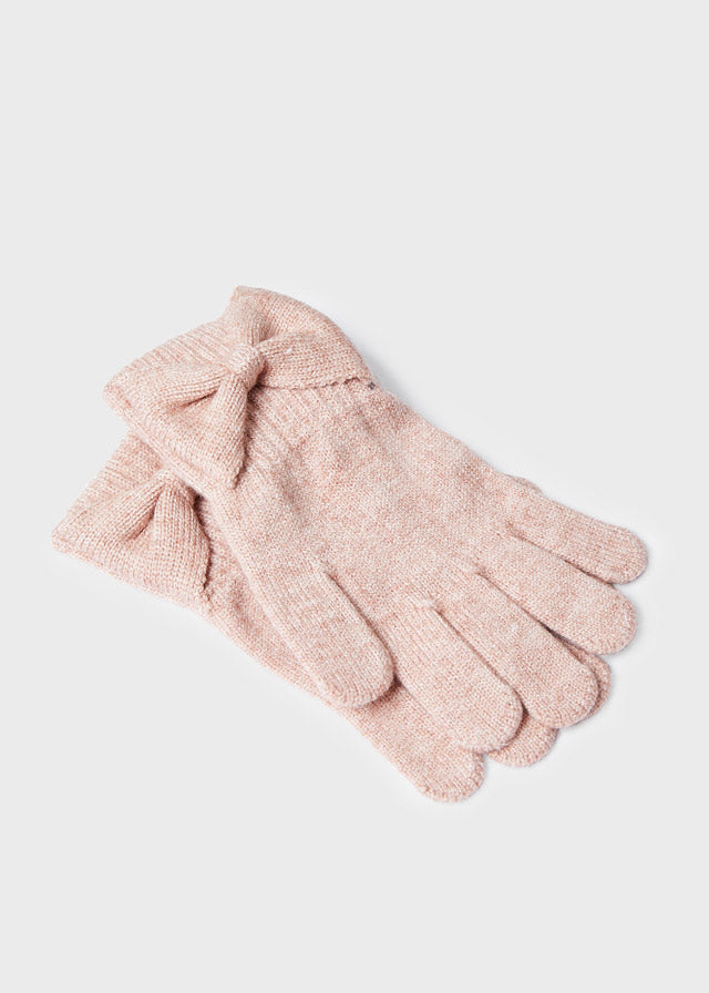 Rose Knit Gloves