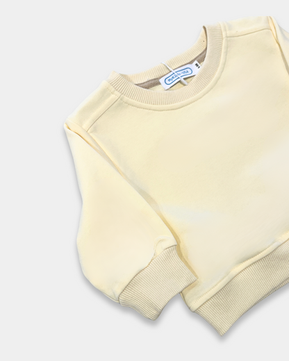 2pc solid pullover set, ivory pink jogger set, casual loungewear for kids, boutique pullover and pants set, neutral kids lounge set, toddler girl matching outfit, comfy jogger sweat set, soft cotton blend kids clothing, boutique kids fashion, everyday wear set for children