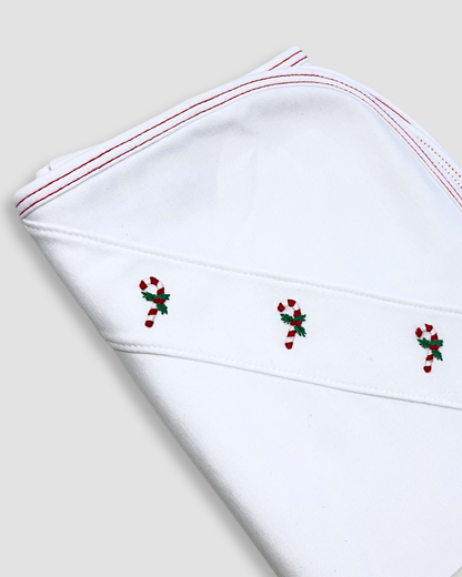 Baby Threads Candy Cane Footie - Baby Christmas & Holiday One-Piece Pajamas