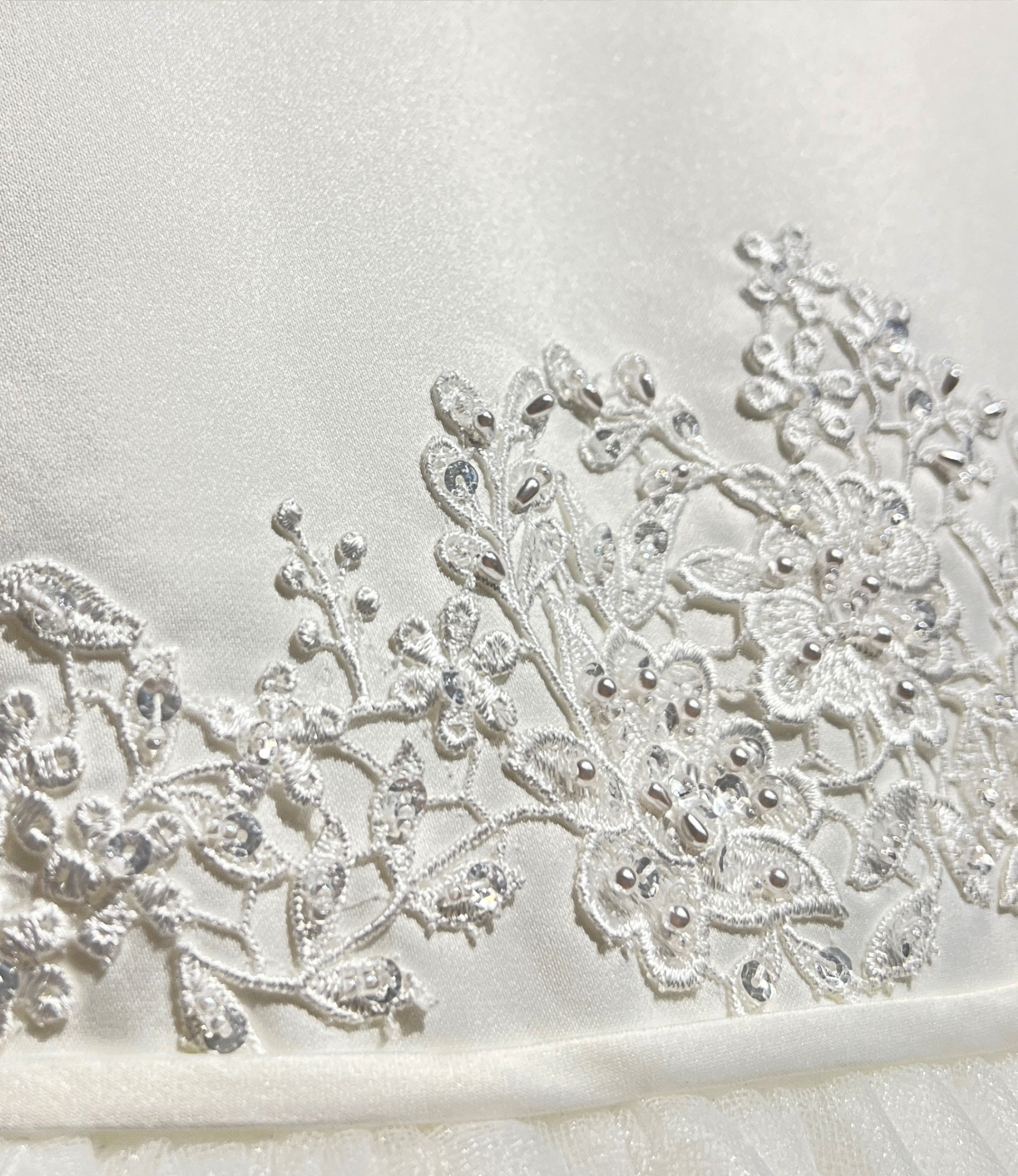 ivory lace flower girl dress, ivory tulle flower girl gown, boutique girls special occasion dress, ivory lace formal dress, couture girls dress, ivory embroidered lace gown, boutique flower girl outfit, ivory communion dress, Expressions Boutique NY, special occasion kids fashion