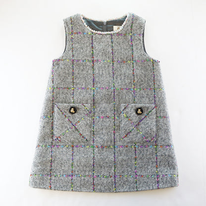 Herringbone Wooly Dress