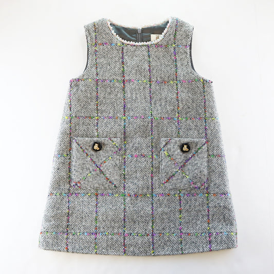 Herringbone Wooly Dress