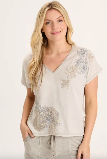 Jolina Embroidered Top