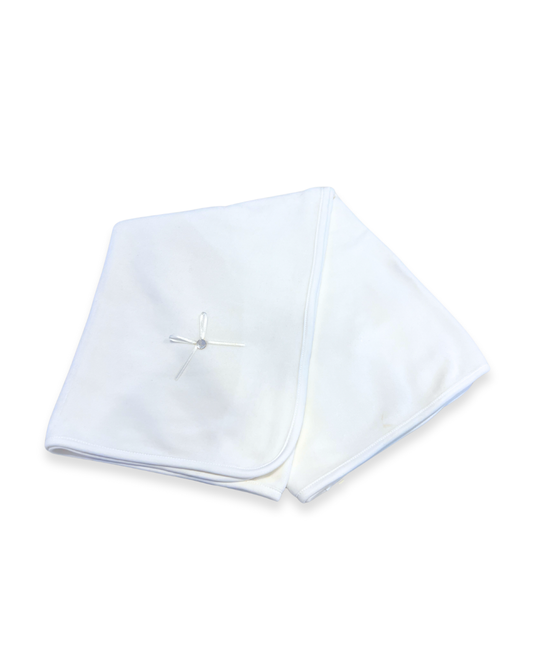 Baby Gi Ivory Velour Footie
