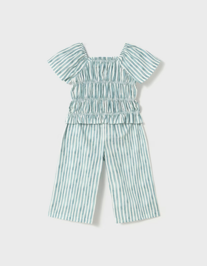 2pc Emerald Top & Pant Set