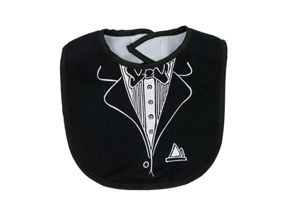 gentleman baby bib set, tuxedo baby bibs, baby shower gift boy bib set, interlock cotton baby bibs, little gentleman bib pack, formal baby bib set, boutique baby boy bibs, funny baby bib set for boys, bowtie print baby bibs, stylish baby feeding bibs