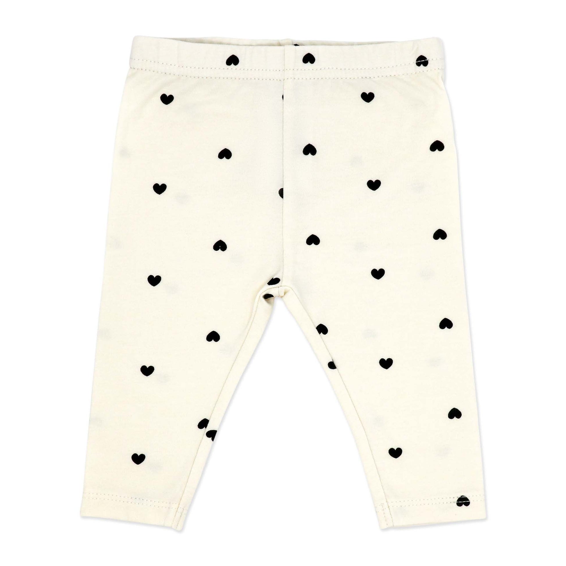 baby girl 3 piece outfit set, toddler heart print clothing set, boutique baby girl clothes, baby girl cream peplum top set, newborn bow headband outfit, infant girl leggings set, baby girl special occasion outfit, toddler scattered hearts set, boutique baby shower gift girl, baby girl photo-ready outfit