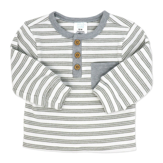 baby boy 3 piece outfit set, toddler striped henley top set, baby jogger pants and socks set, boutique baby boy clothes, infant cargo pants outfit, boys fall outfit set, baby boy casual everyday wear, toddler long sleeve stripe outfit, baby shower gift boy clothing, boutique 3pc baby boy set