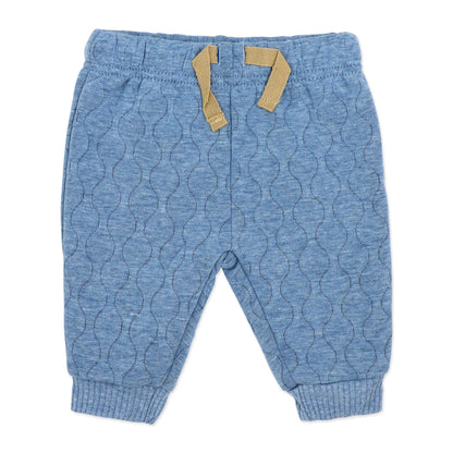 baby boy jogger set, toddler quilted sweatsuit, boutique baby clothes boy, infant denim blue jogger outfit, newborn boy fall outfit set, toddler boy cozy loungewear, baby boy 2 piece jogger set, quilted baby sweatsuit set, boutique infant boy everyday wear, toddler casual baby boy outfit