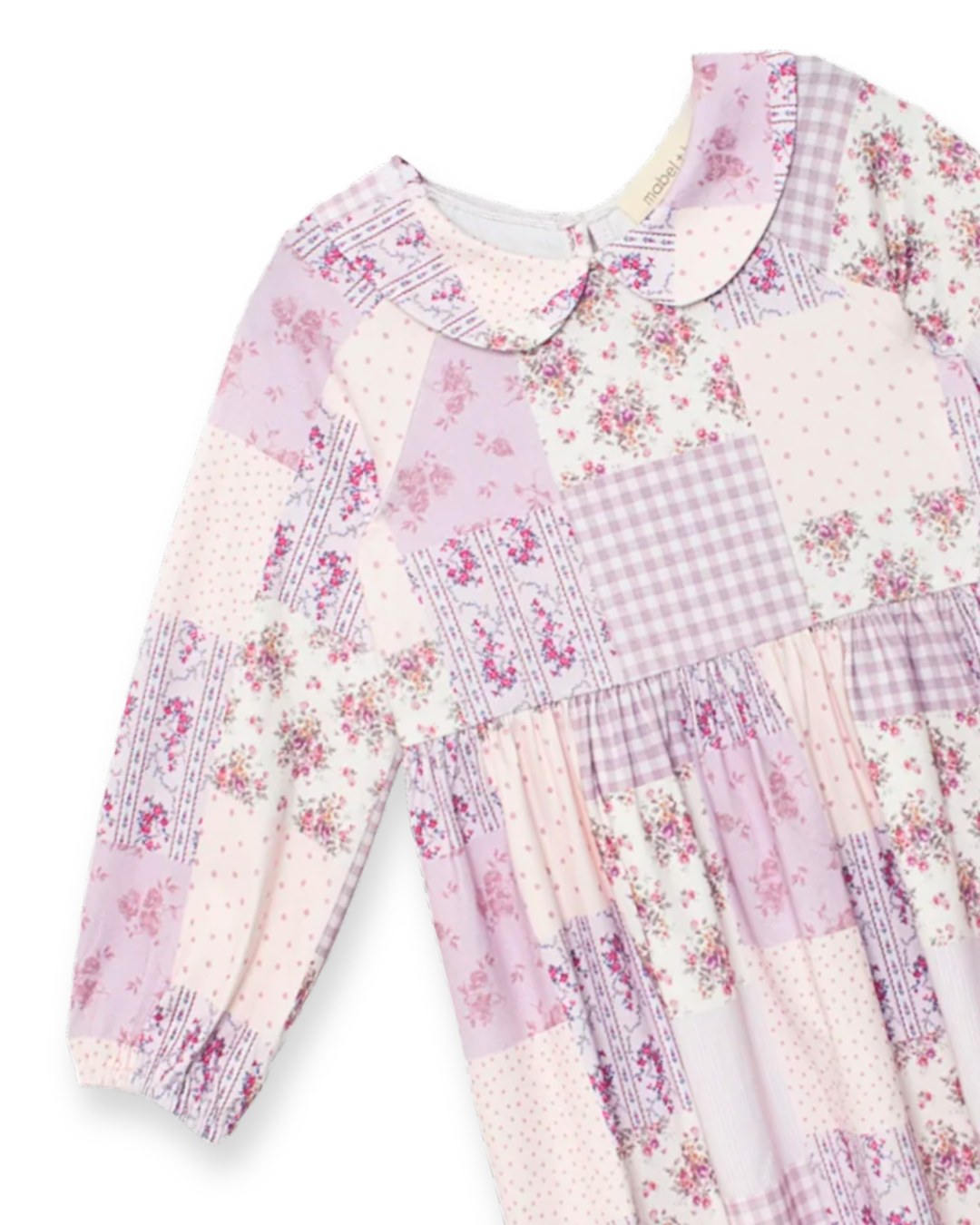 Liliana Dress, patchwork floral dress girls, pink gingham dress kids, boutique kids clothing, girls Peter Pan collar dress, toddler girls boutique dress, fall floral dress girls, girls long sleeve dress, boutique toddler outfits, cute girls dresses, Back to school outfits, school outfits for girls, pre-k clothing, kids fall fashion