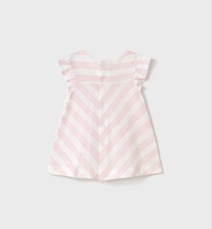 Pink & White Stripe Dress