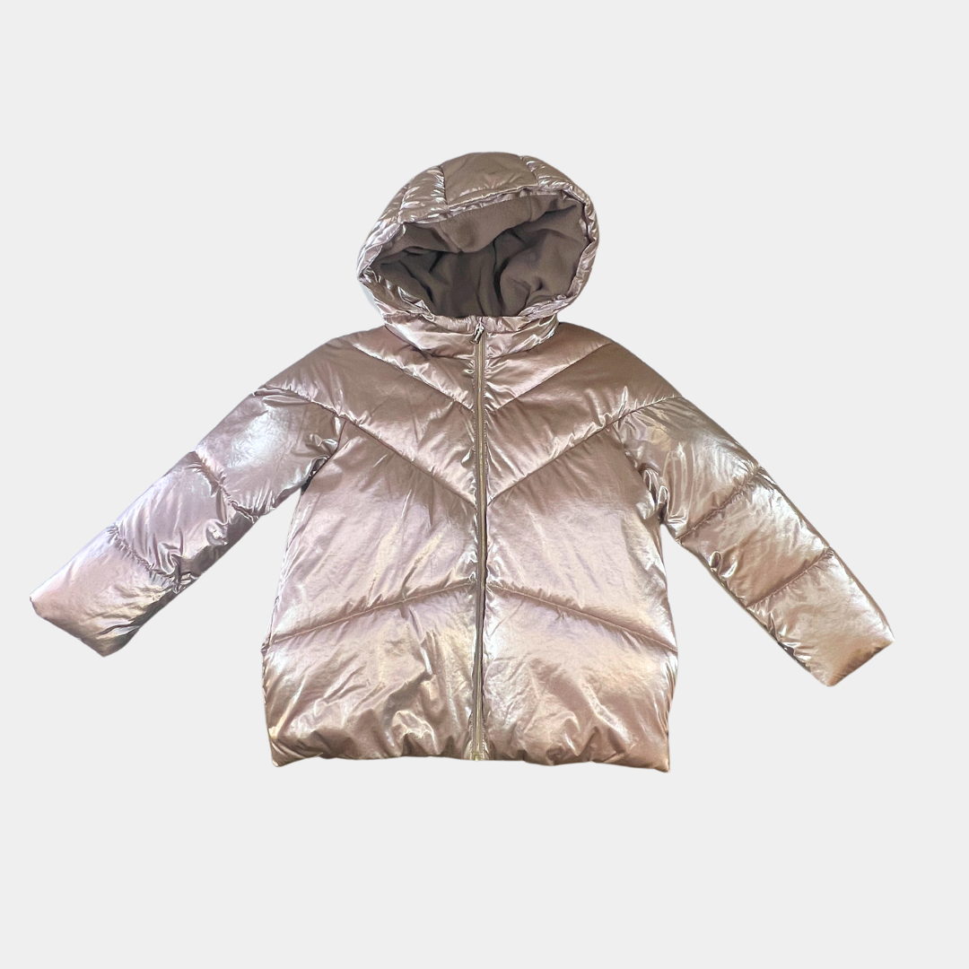 Rose Gold Puffer Jacket