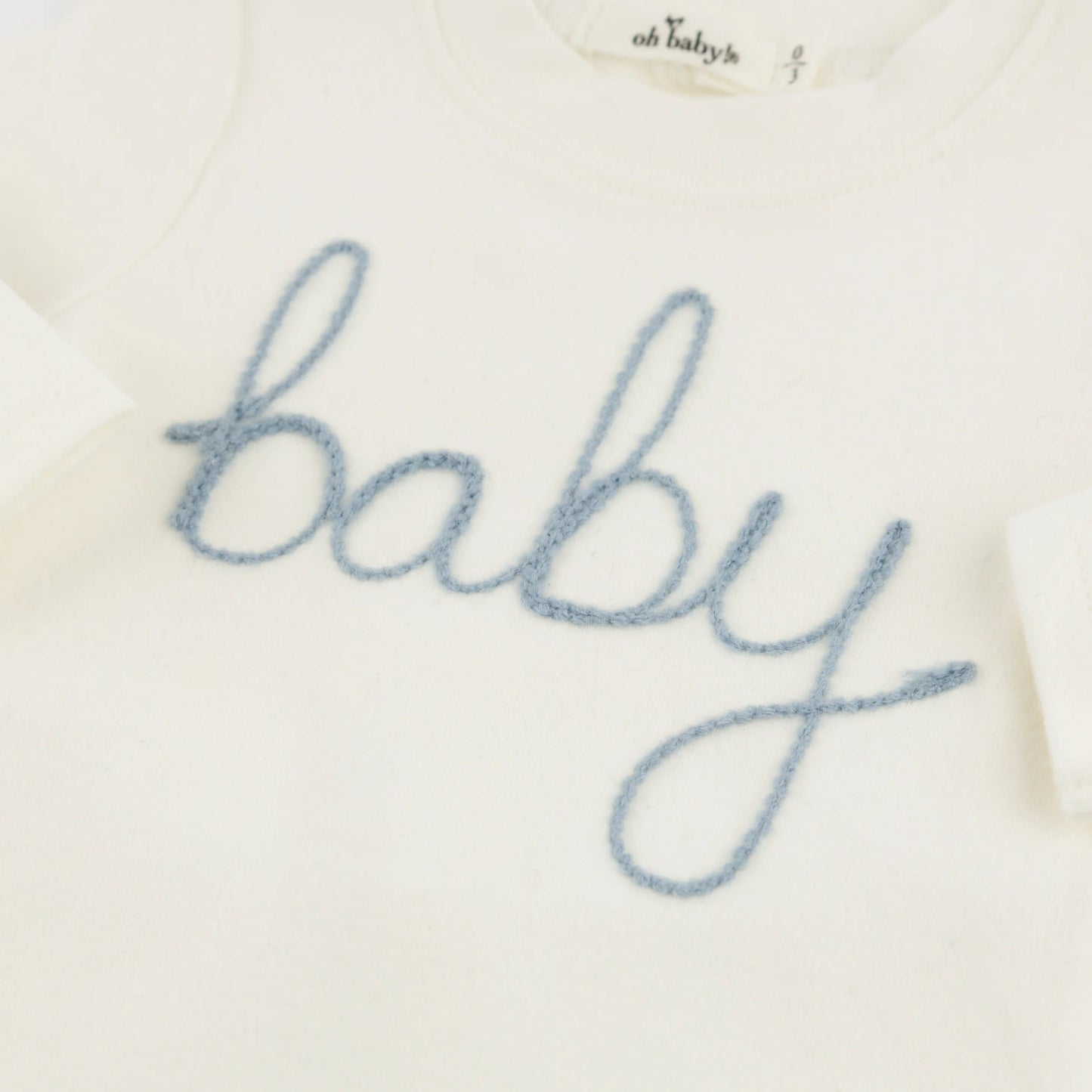 baby embroidered outfit neutral, fog blue embroidered baby set, boutique newborn outfit boy, cream baby pant set, embroidered toddler clothing, unisex newborn gift set, soft cotton baby boy outfit, boutique baby clothes neutral, embroidered newborn photo outfit, baby shower gift neutral
