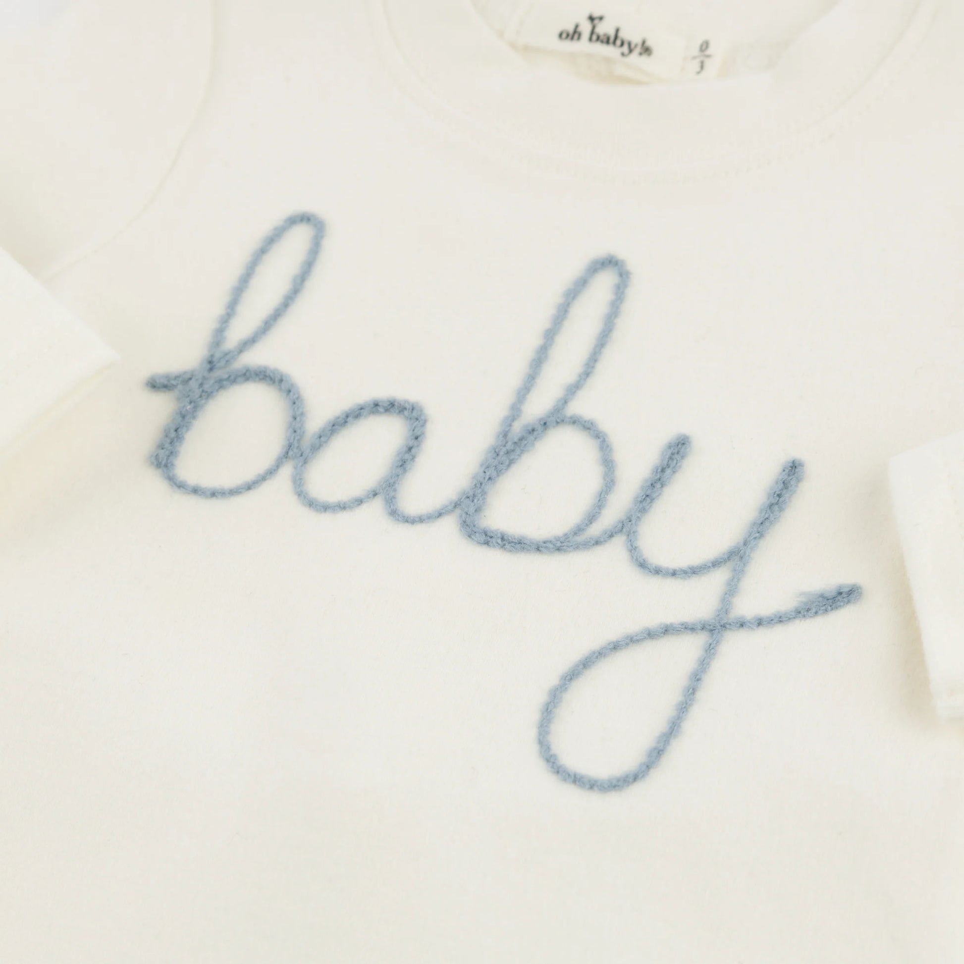 baby embroidered outfit neutral, fog blue embroidered baby set, boutique newborn outfit boy, cream baby pant set, embroidered toddler clothing, unisex newborn gift set, soft cotton baby boy outfit, boutique baby clothes neutral, embroidered newborn photo outfit, baby shower gift neutral