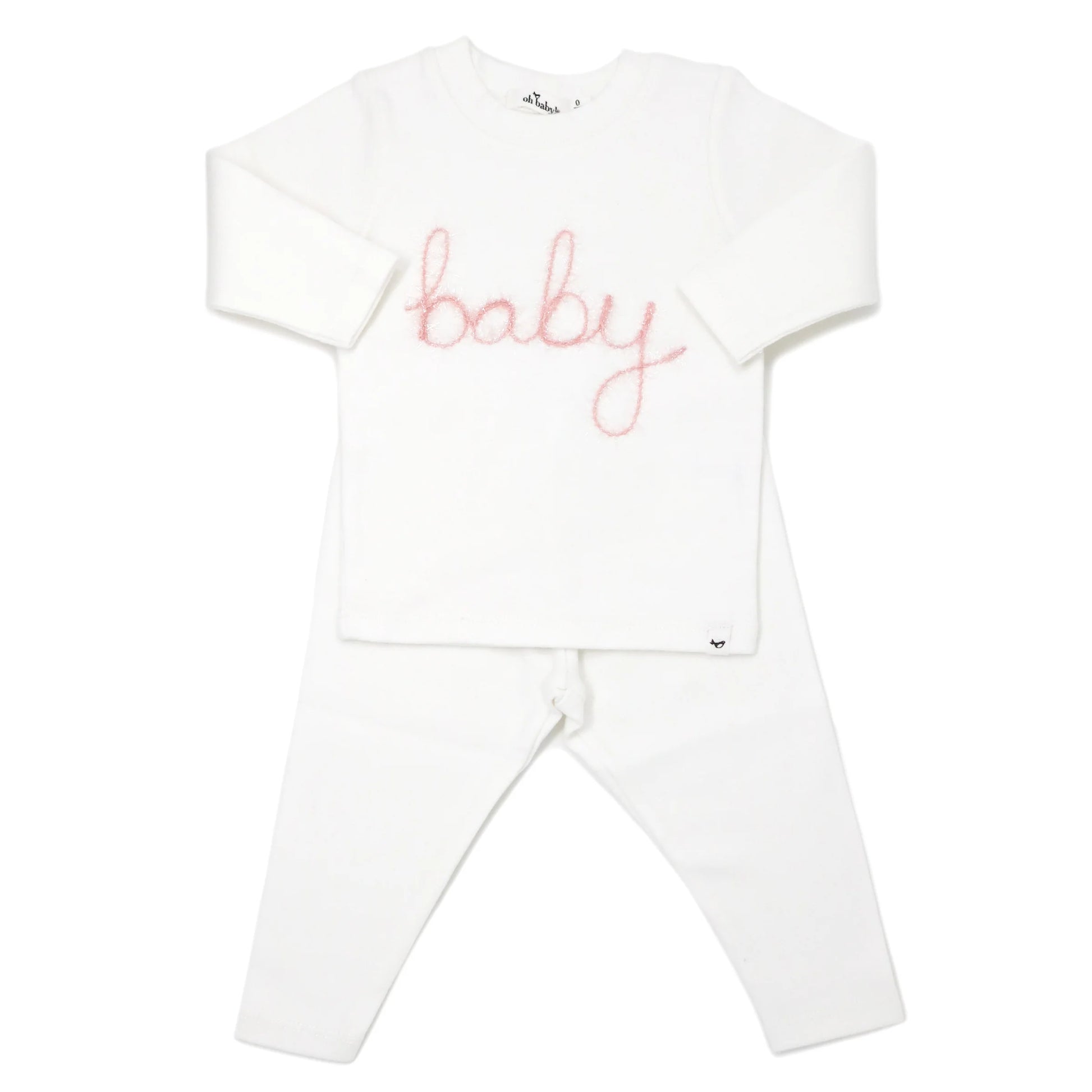 baby embroidered sparkle set, newborn girl boutique outfit, pink sparkle baby clothes, boutique baby pant set, embroidered newborn gift outfit, soft cotton baby girl outfit, newborn photography outfit girl, baby shower gift girl outfit, pink embroidered toddler set, boutique embroidered baby clothes