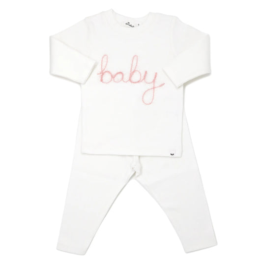 baby embroidered sparkle set, newborn girl boutique outfit, pink sparkle baby clothes, boutique baby pant set, embroidered newborn gift outfit, soft cotton baby girl outfit, newborn photography outfit girl, baby shower gift girl outfit, pink embroidered toddler set, boutique embroidered baby clothes