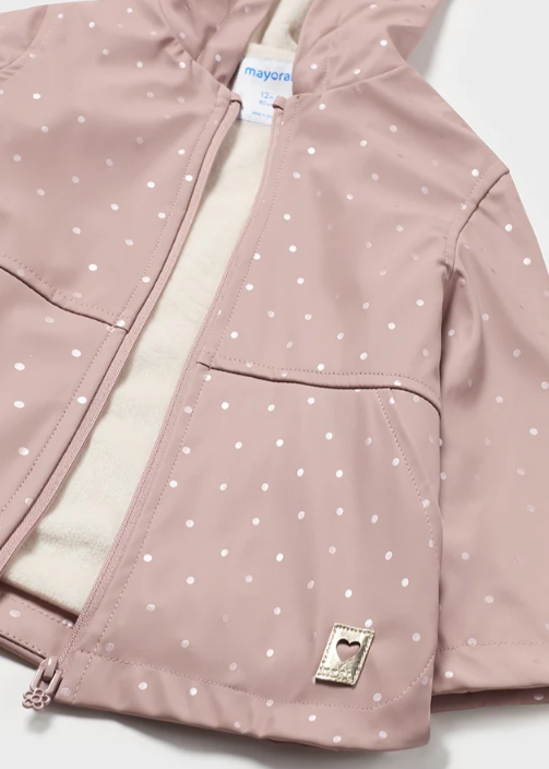 Blush Waterproof Raincoat