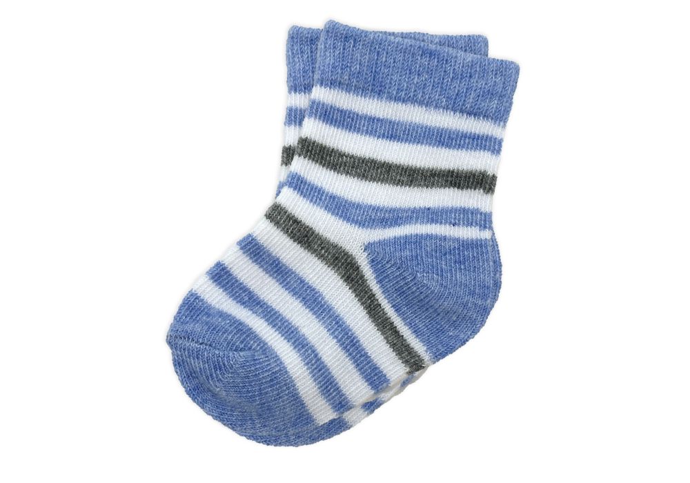 baby crew socks 3 pack, striped baby socks set, cotton baby socks boys girls, unisex baby sock gift set, newborn crew sock pack, boutique baby socks neutral, pink baby socks girl set, blue baby socks boy set, grey striped baby socks, cozy infant crew socks