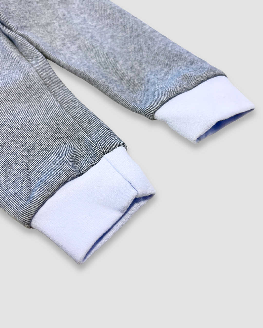 boutique baby boy lounge set Expressions Boutique NY, grey ribbed baby outfit, cotton two-piece pajama set, neutral baby clothes breathable cotton, soft toddler lounge wear comfy knit