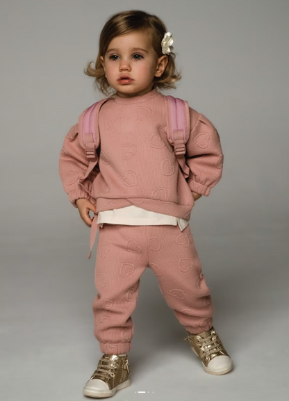 2pc Blush Padded Tracksuit