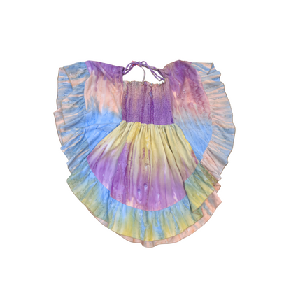 Cocoa Dress Tie-Dye Smocked Top Dress