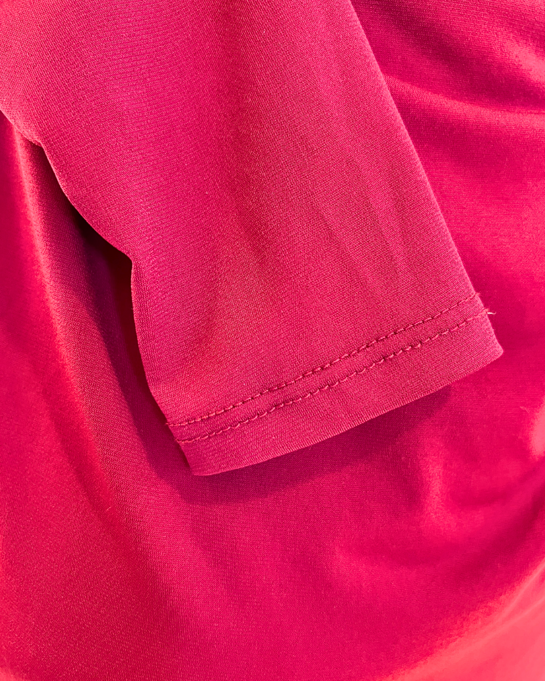 Cranberry Off-Shoulder Top