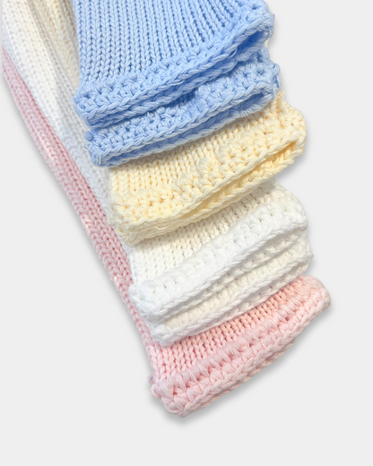 boutique baby girl knit sweater set, christening baby girl cardigan hat, white knit cotton baby outfit girls, boutique newborn knitwear Expressions Boutique NY, heirloom baby girl gift set, rhinestone flower cardigan for baby girl, baby shower gift set boutique, luxury knit baby girl sweater set, cotton baby sweater hat set, baby girl special occasion knitwear
