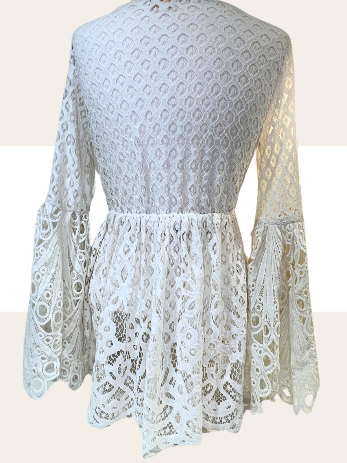 Ivory Lace Top