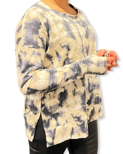 V & Crew Neck Sweatshirts