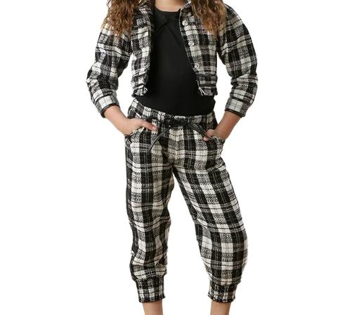 2pc B&W Coco Pant Set