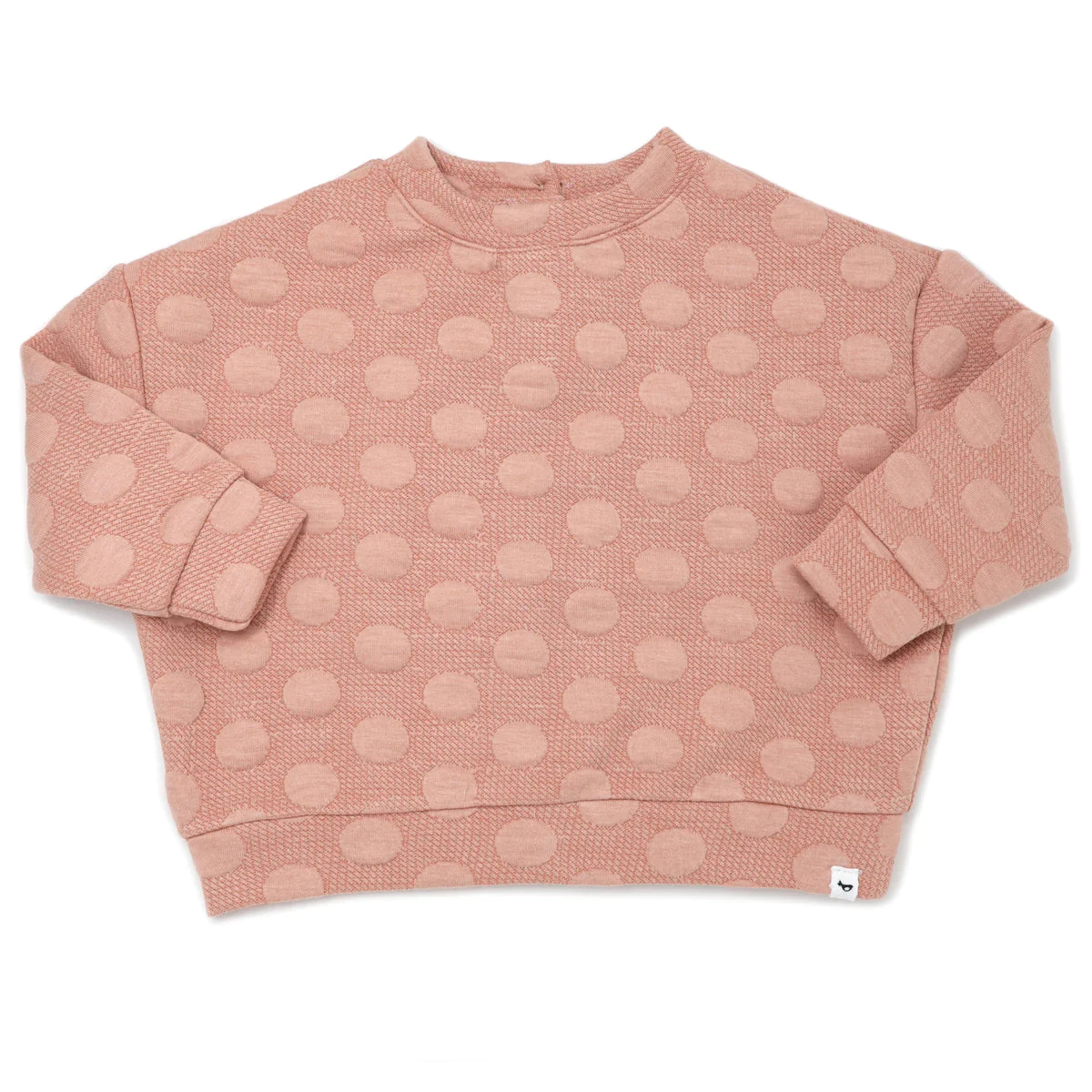 2Pc Pucker Dot Slouch Sweater