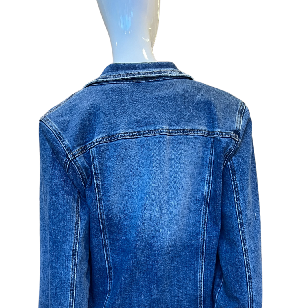 Penelope Med Blue Denim Jacket