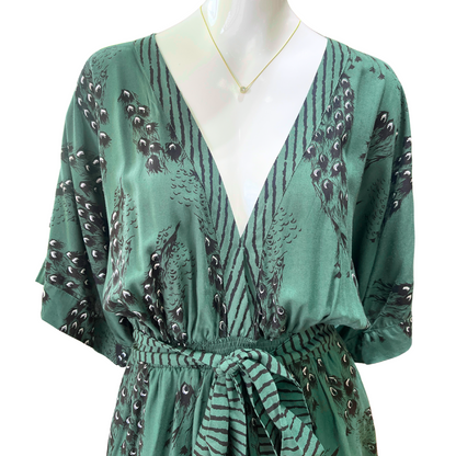 Kealani Olive Empire Dress