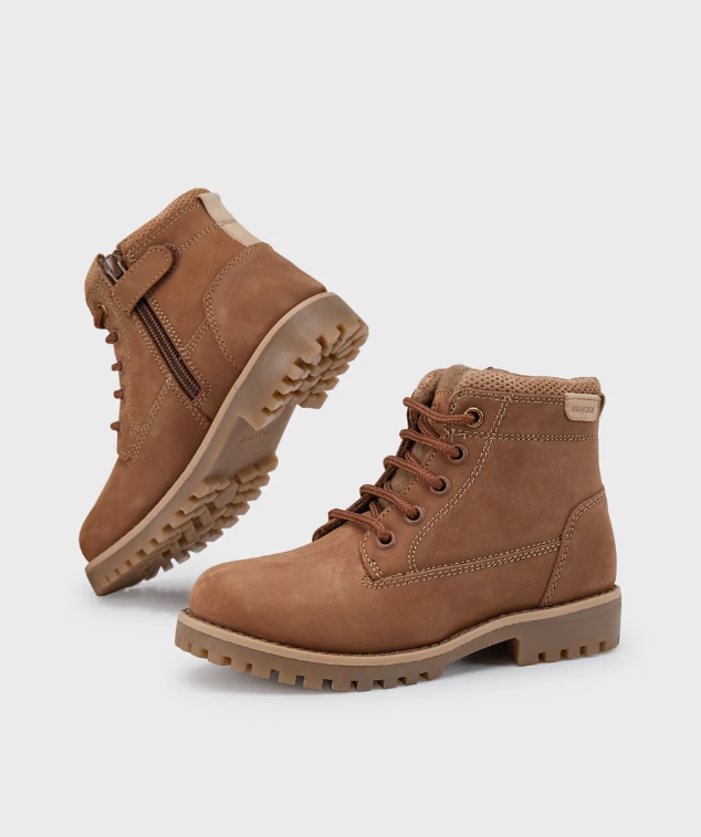 Camel High Top Boot