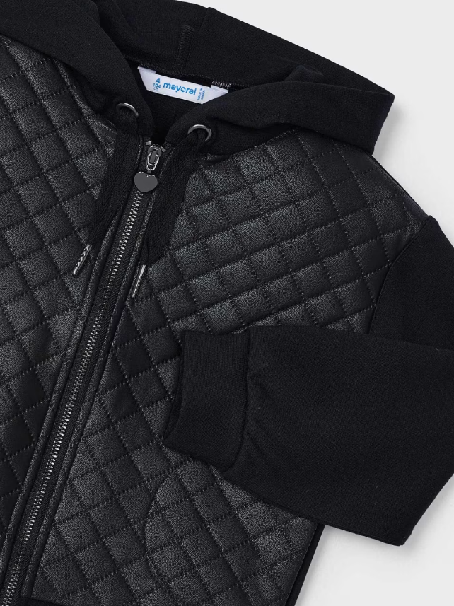 Quilted Combined Sweatshirt