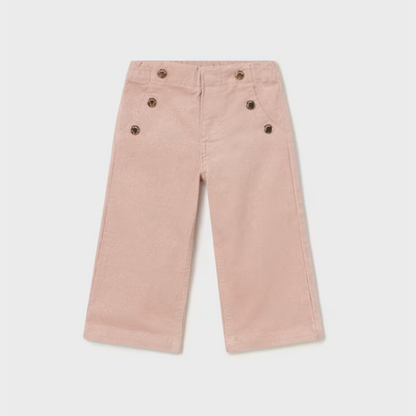 2pc Argyle Pink Sweater & Pink Speckled Corduroy Pant