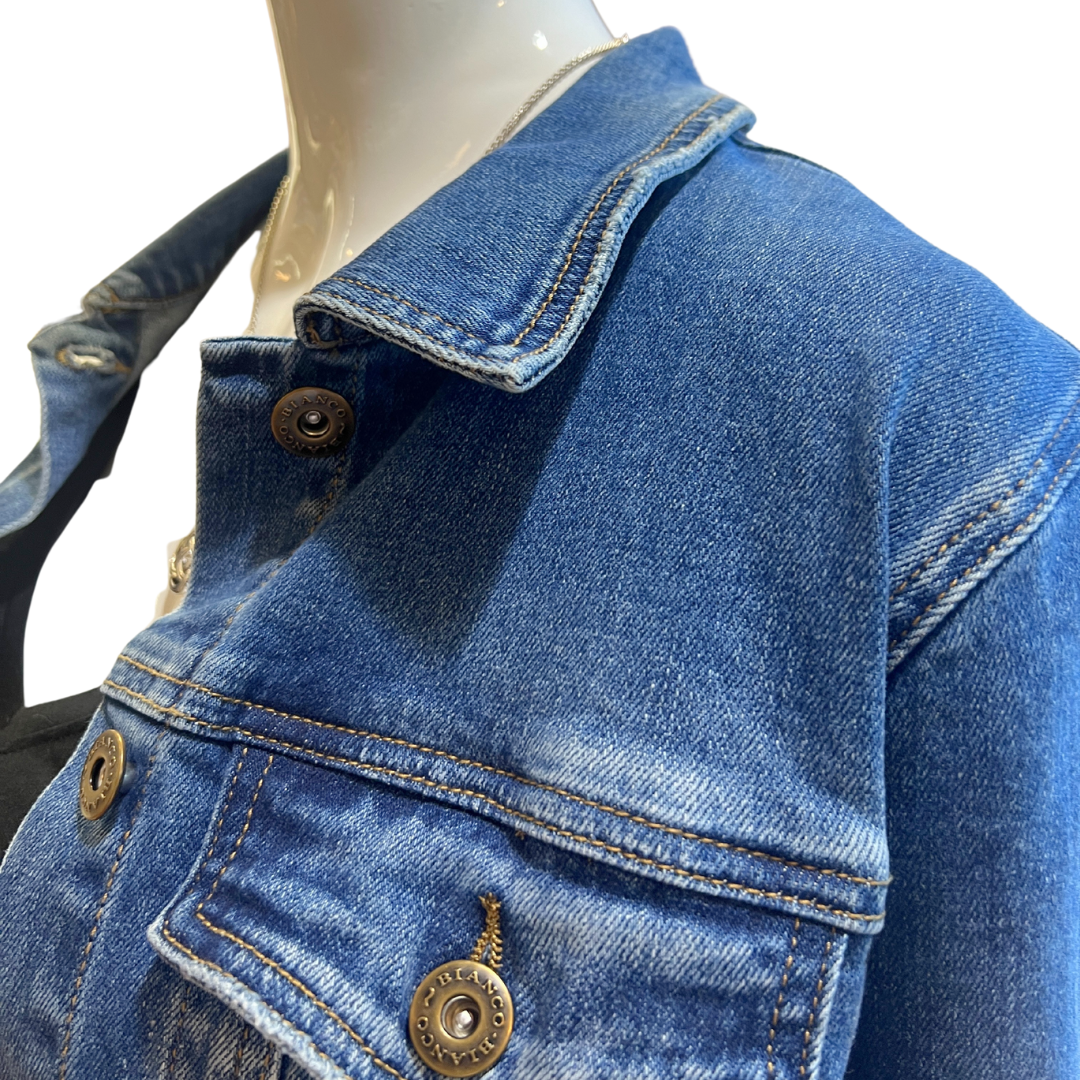 Penelope Med Blue Denim Jacket