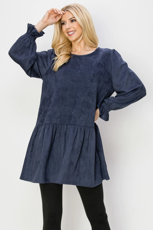 Navy Alize Tunic Dress