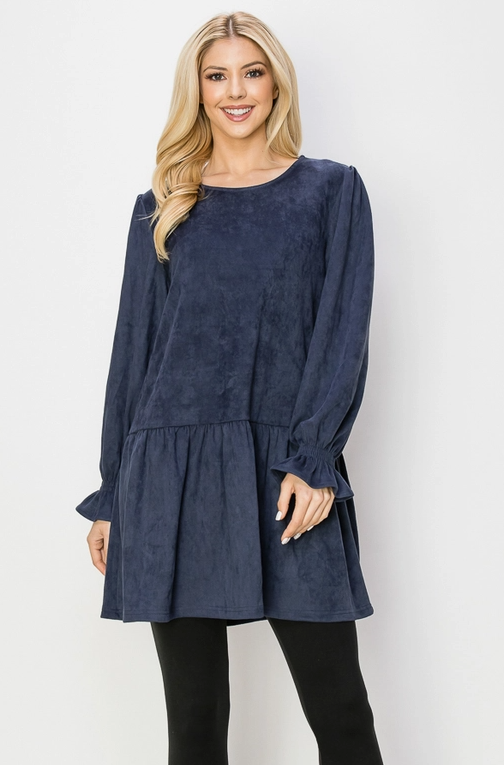 Navy Alize Tunic Dress