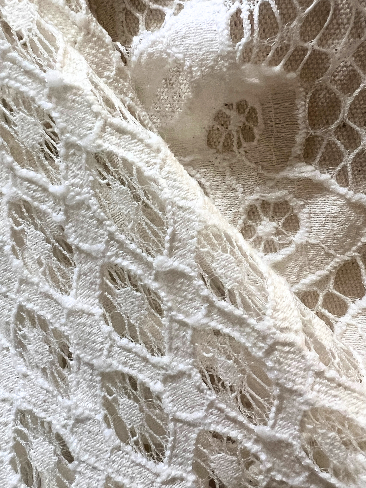 Ivory Lace Top