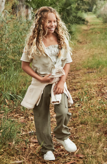 Olive Cargo Pants