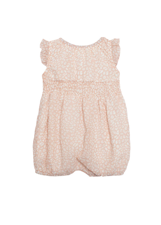 Pink Wildflower Romper