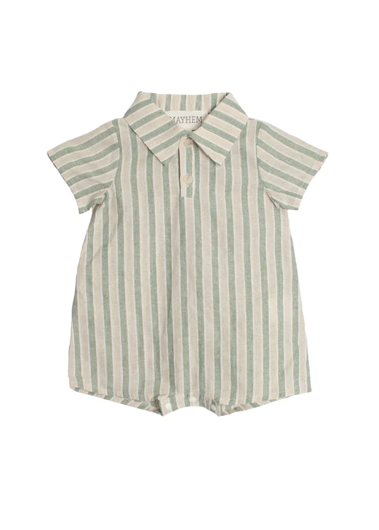 Green Meadow Breeze Romper